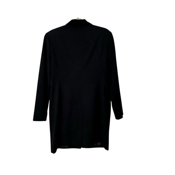 Ralph Lauren Vintage Wool Velvet Collar Long Equestrian Riding Jacket| Size 10P - Picture 6 of 12